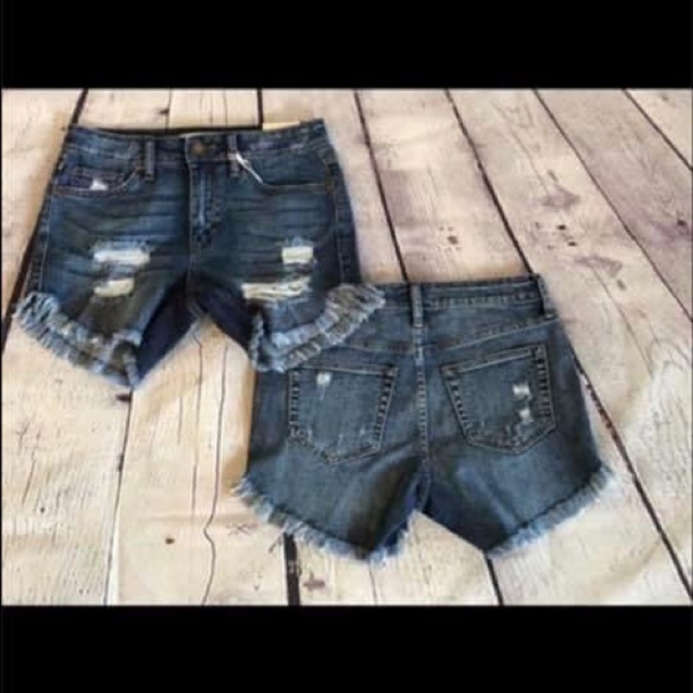 Just Black brand denim shorts